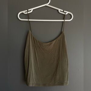 Garage cropped tank top